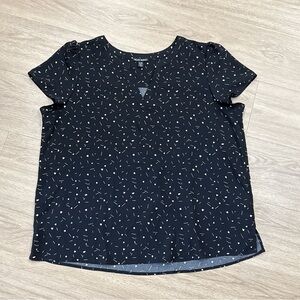 3 for $6 Hilary Radley Boxy Short Sleeve Blouse XL